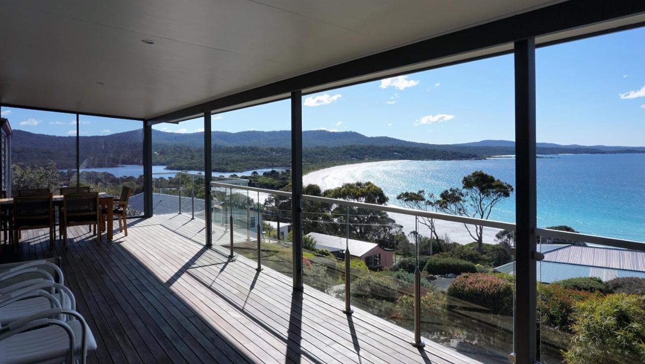 Sea Eagle Cottage Amazing Views Of Bay Of Fires Binalong Bay Exteriér fotografie