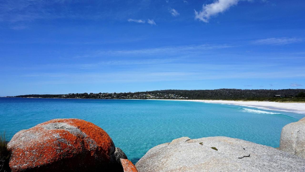 Sea Eagle Cottage Amazing Views Of Bay Of Fires Binalong Bay Exteriér fotografie